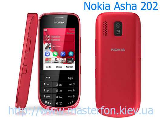 Ремонт Nokia Asha 202 в Киеве